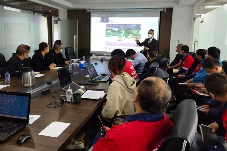 四川供銷騏驥冷鏈物流有限公司組織開展 冷鏈物流基地運營管理專題培訓(xùn)